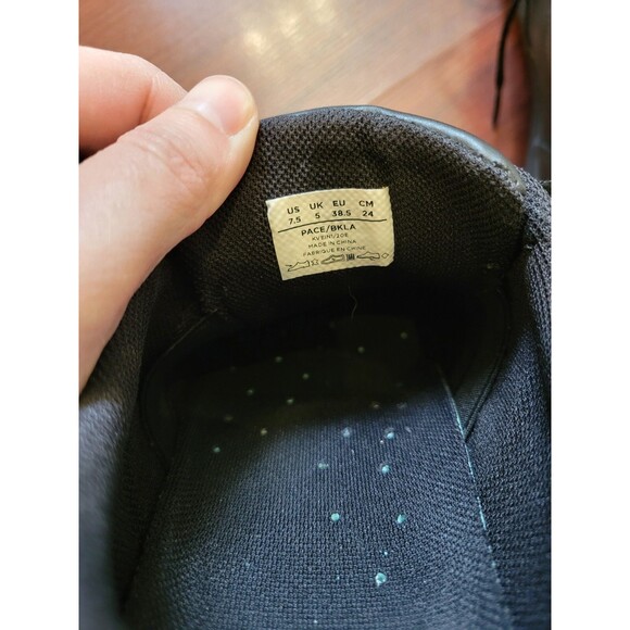 Infinity Work Shoes Womens 7.5 Pace Black Slip Resistant Nurse Restaurant - Picture 7 of 9